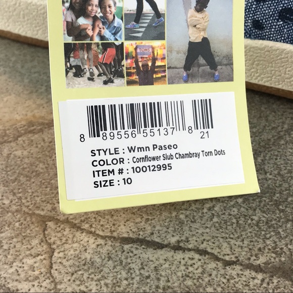 NEW Toms Paseo Sneakers Size 10 - Picture 8 of 8